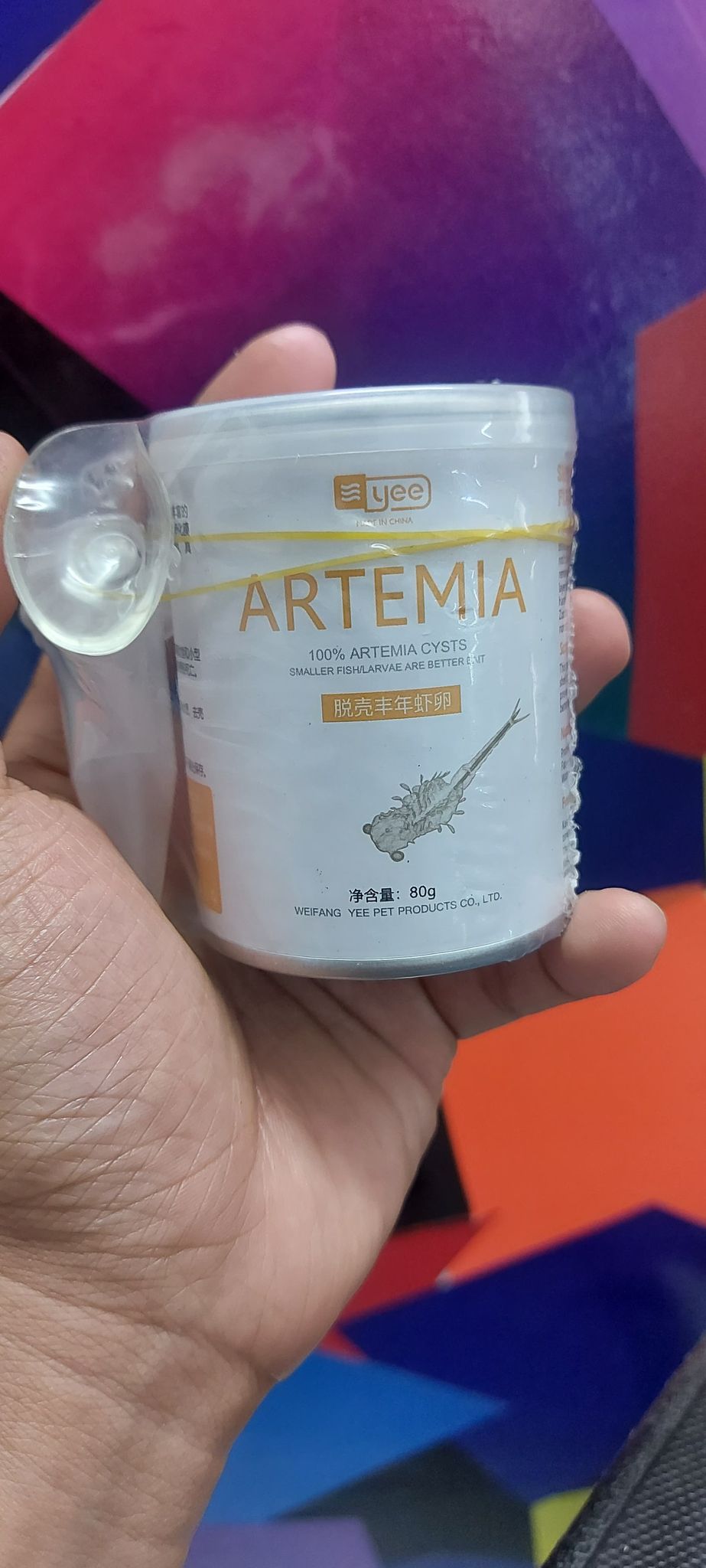 Artemia tách vỏ - thức ăn siêu tốt dành cho cá cảnh