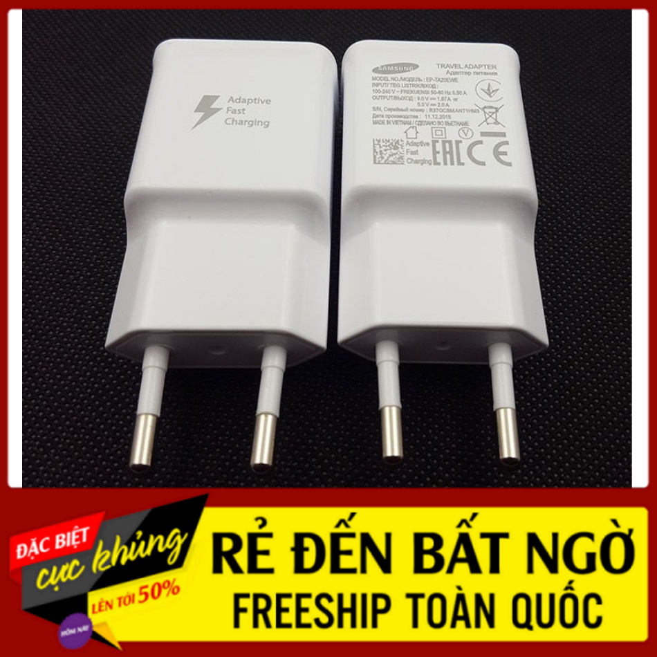 ( Chính Hãng ) Củ sạc Samsung S6/S7/S8/S9 sạc nhanh chuẩn ZIN QC3.0 - Bảo hành 12 tháng