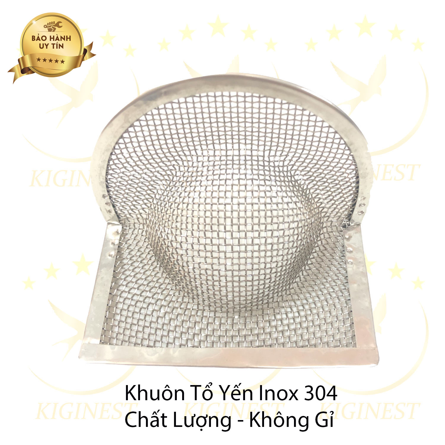 KHUÔN SẤY TỔ YẾN ĐẮP TỔ 5G, 10G - INOX 304 CAO CẤP