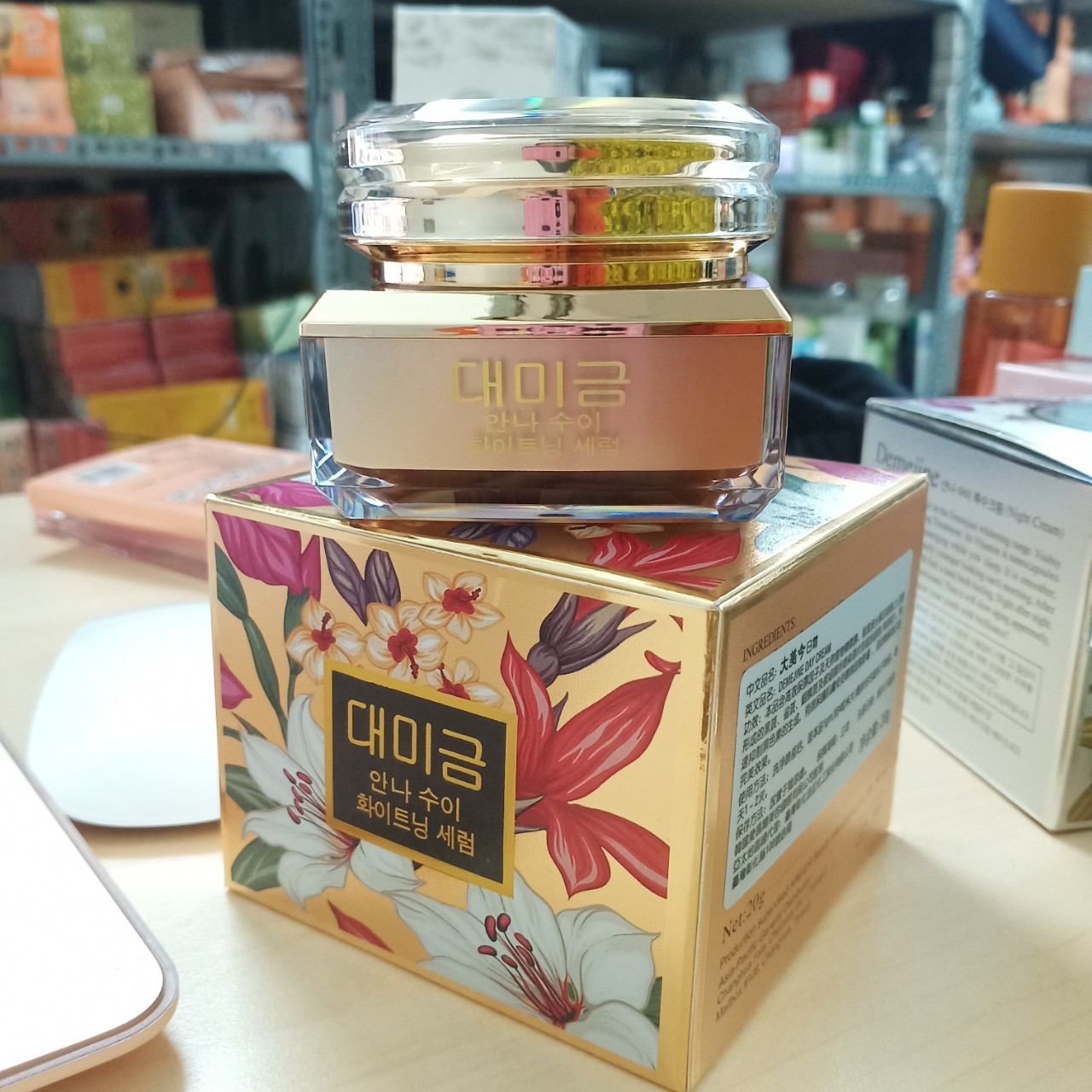 KEM DEMEJINE ngăn ngừa nam, MUN ,  trắng da và chống nắng [Kem ngày hũ vàng]