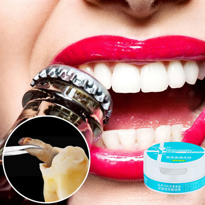 Bột đánh răng, làm sáng răng.Bột tẩy trắng răng chất làm trắng răng bảo vệ men răng,chăm sóc răng miệng, bột khử mùi hôi răng miệng hiệu quả cấp tốc，hơi thở thơm tho.
