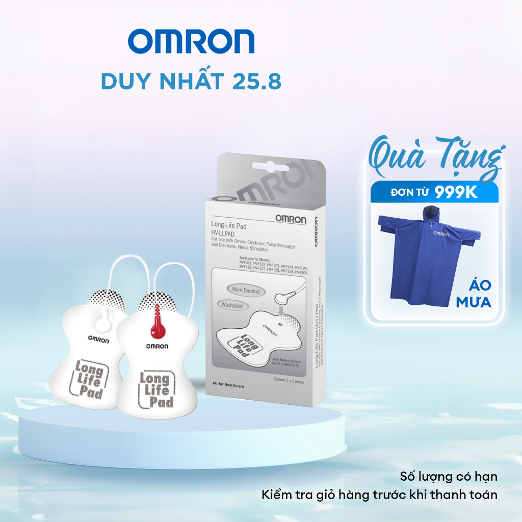 Miếng Dán Điện Cực Máy Massage OMRON HV-LLPAD-C1