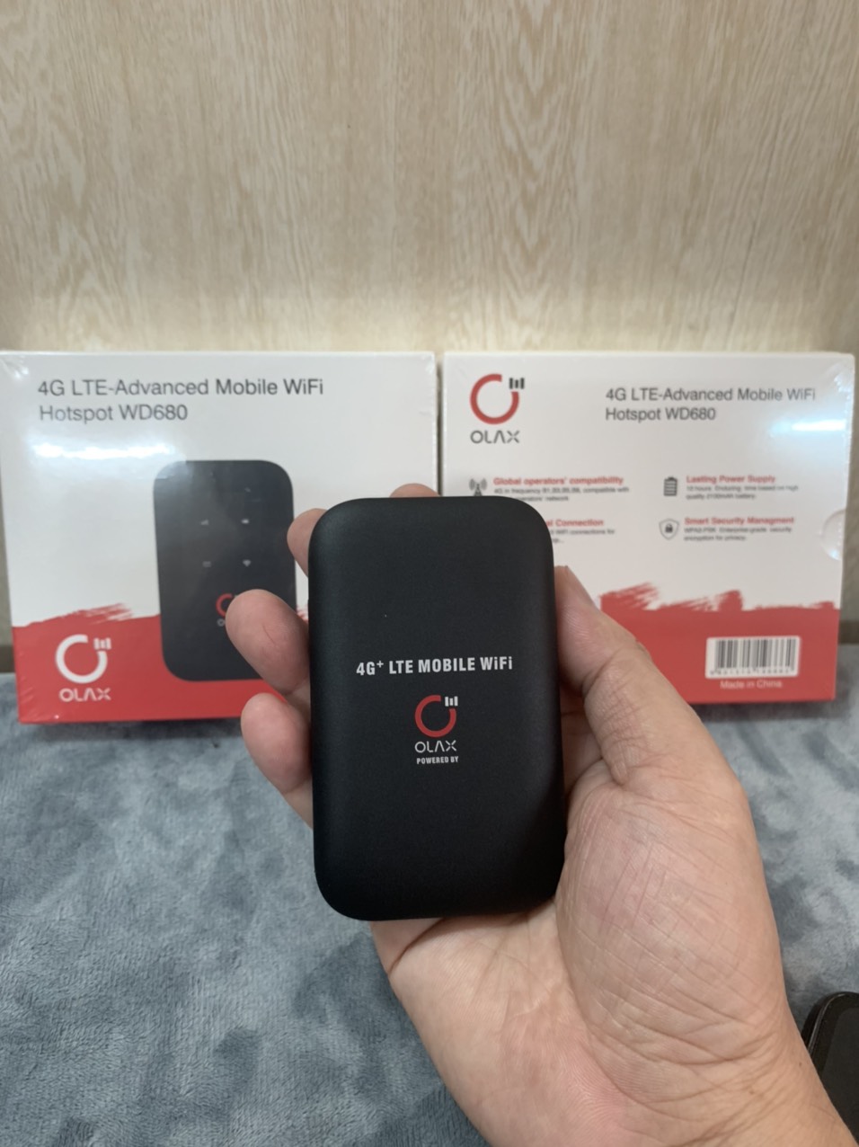 Bộ phát wifi 4g /3g olax wd680