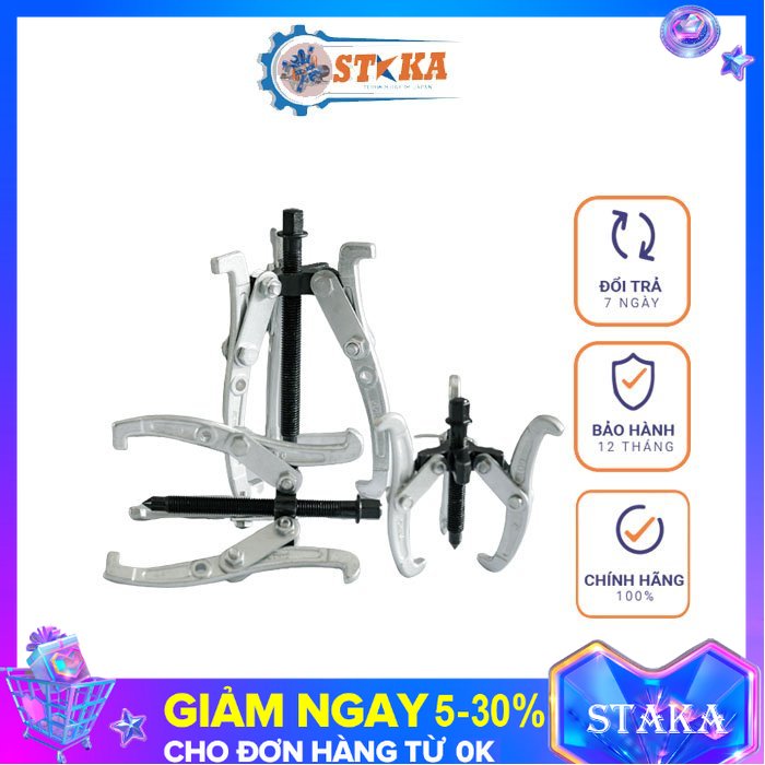 Vam cảo 3 càng đa năng vòng bi kapusi nhật bản, bánh răng loại cực to, vam 3 càng 4 inch - 12 inch