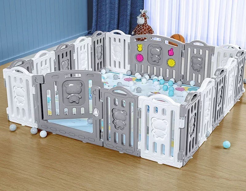 QUÂY CŨI NHỰA 3D CHO BÉ LOẠI 12 MIẾNG TẶNG THẢM VÀ BÓNG