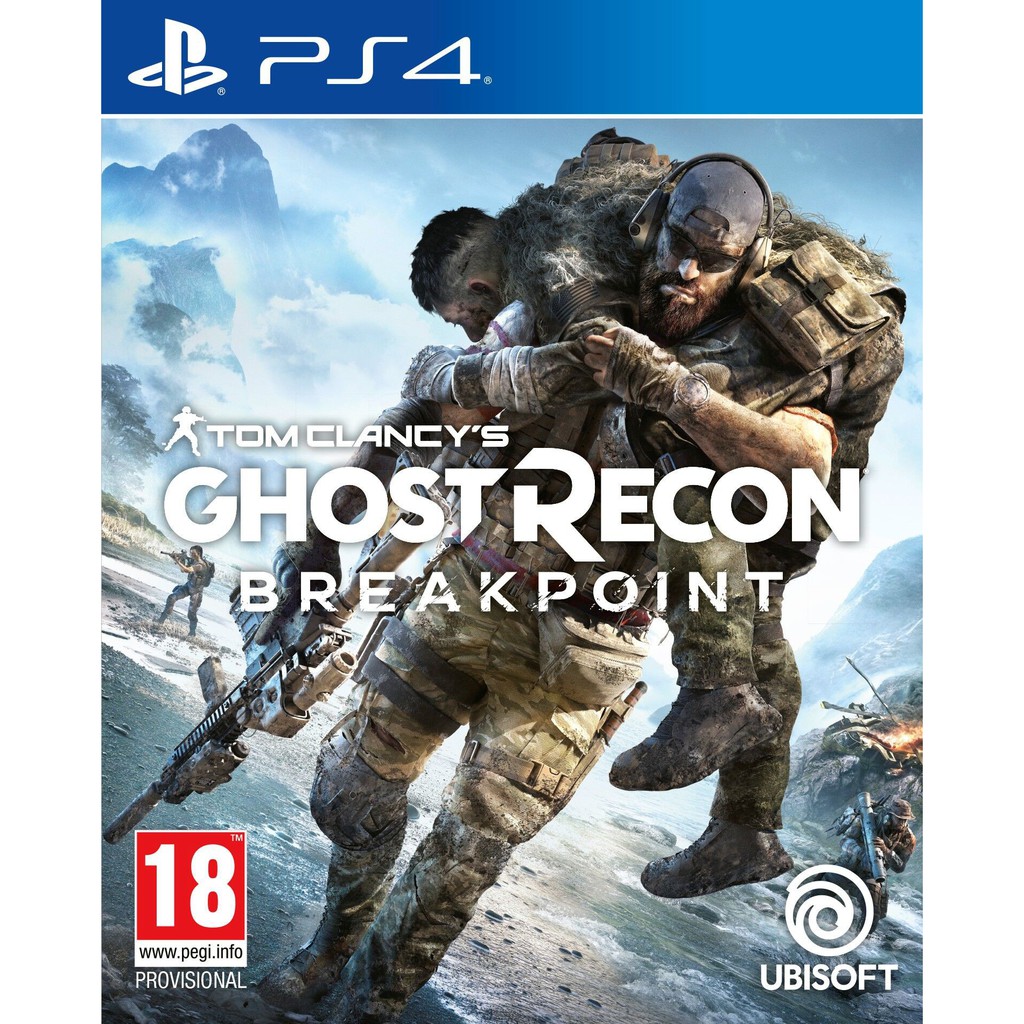 Đĩa Game PS4 Tom Clancys Ghost Recon Breakpoint