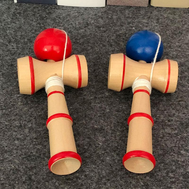 đồ chơi tung hứng kendama làm bằng gỗ tự nhiên, loại nhỏ dcg.kd3 (đường kính bóng d3cm) 7