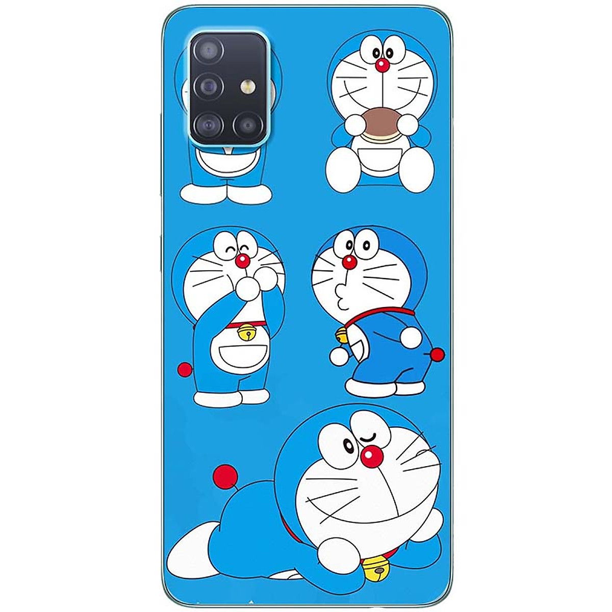 [HCM]Ốp lưng dành cho Samsung A51 mẫu Doraemon ham ăn