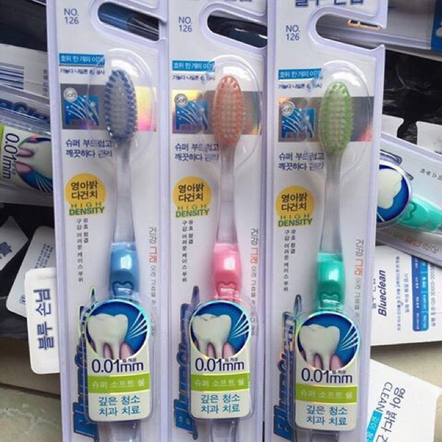 [HCM][Xuất xứ Hàn Quốc] Bàn Chải Đánh Răng Cao cấp dành cho Người Lớn-Xuất xứ Hàn Quốc-Lông siêu mềm