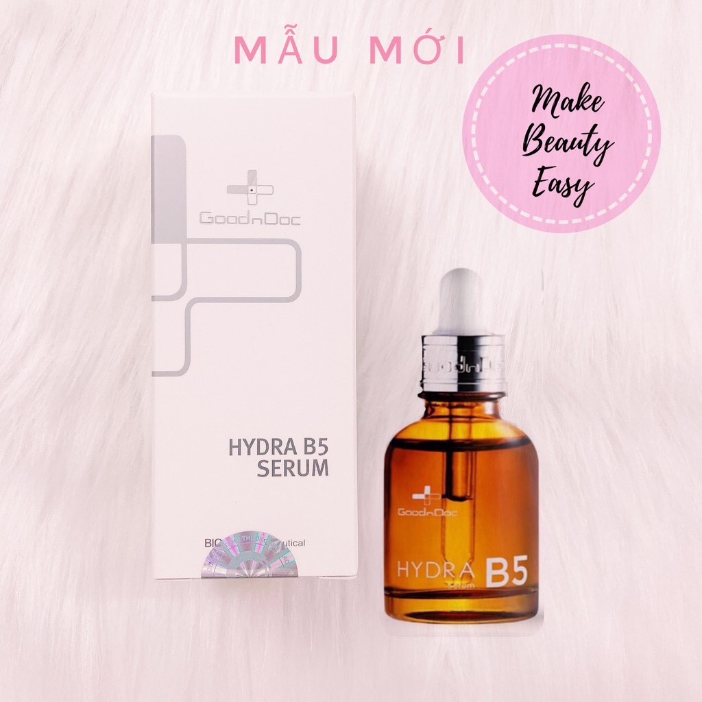 Serum dưỡng ẩm, sáng da goodndoc hydra b5 30ml