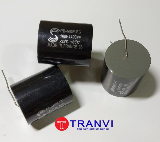 Tụ phân tần loa 10mf 400v-bộ 2 cái