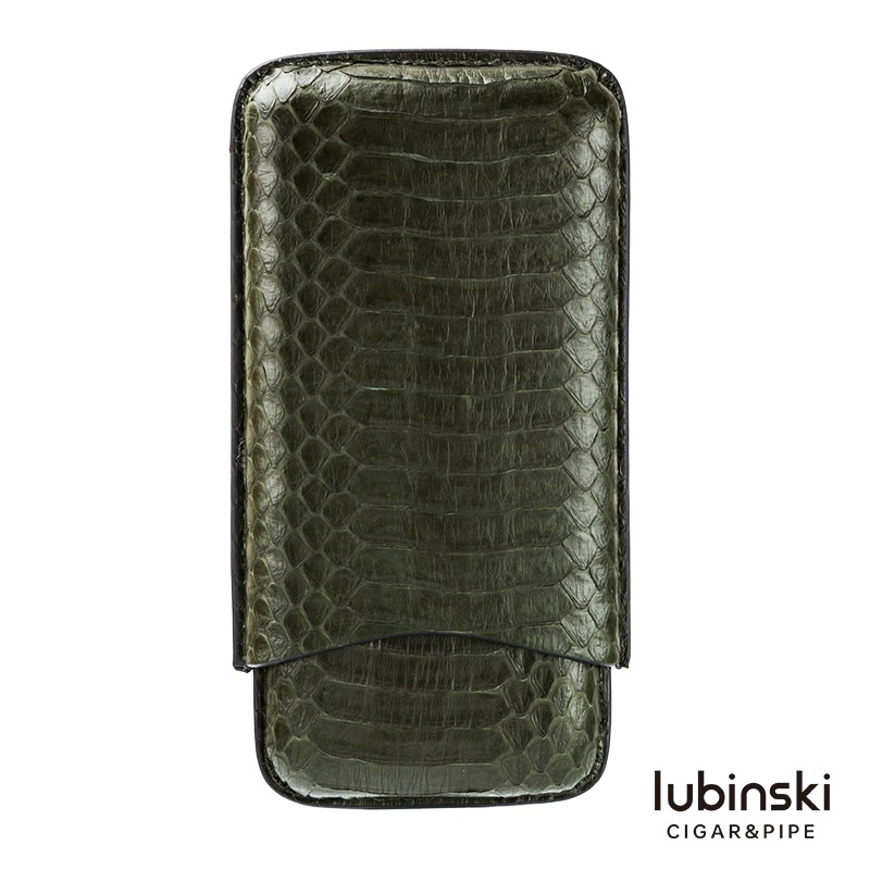 Bao da x-ga Lubinski Green Snake da rắn thật