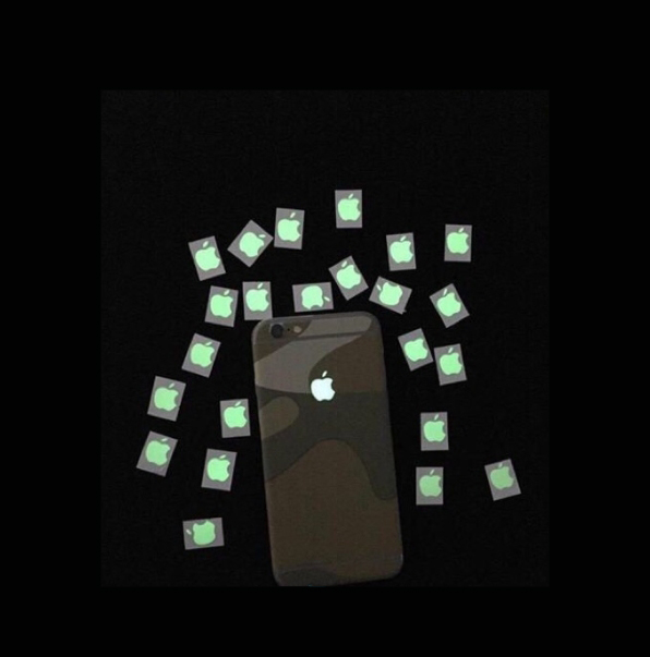 Logo táo phát sáng dành cho các dòng Iphone