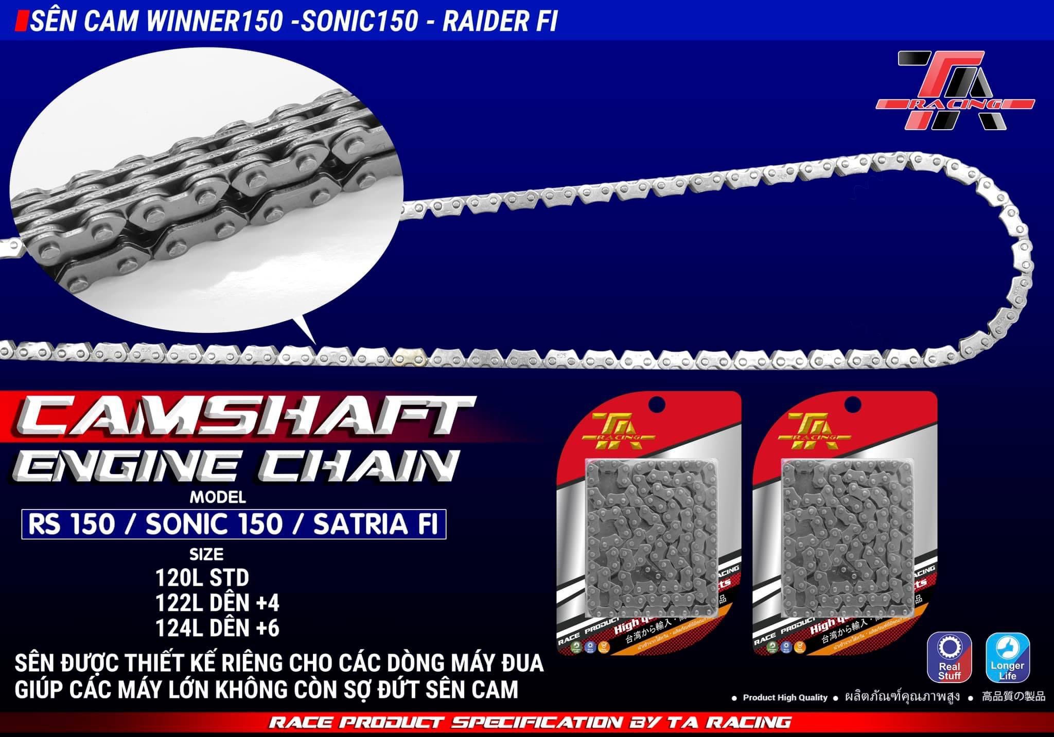 sên cam dòng đua cho winner - sonic