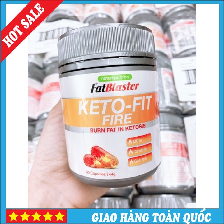 Giảm cân Keto Fit fire 60 viên