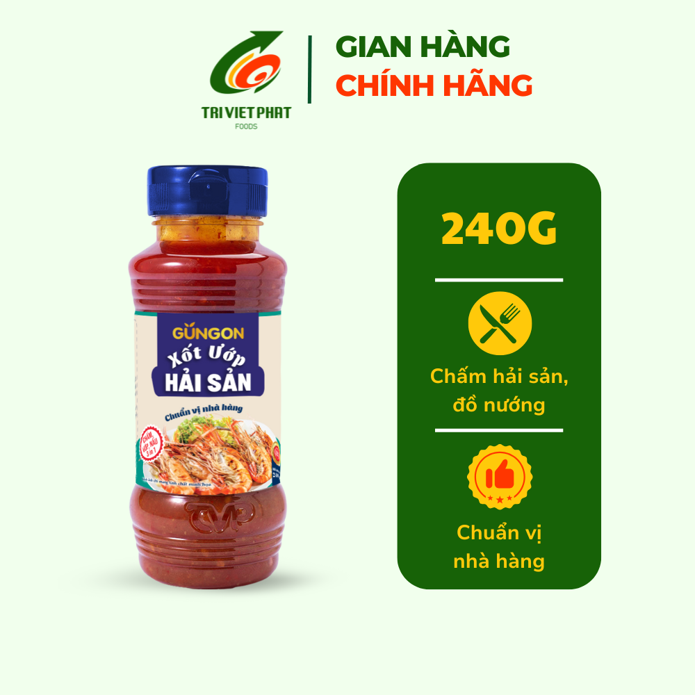 Xốt ướp hải sản Gungon xốt ướp hải sản nướng và làm sốt chấm 240g