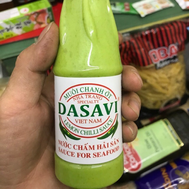 Nước chấm hải sản muối chấm hải sản Dasavi Muối chanh ớt Dasavi 130g TPTD-10