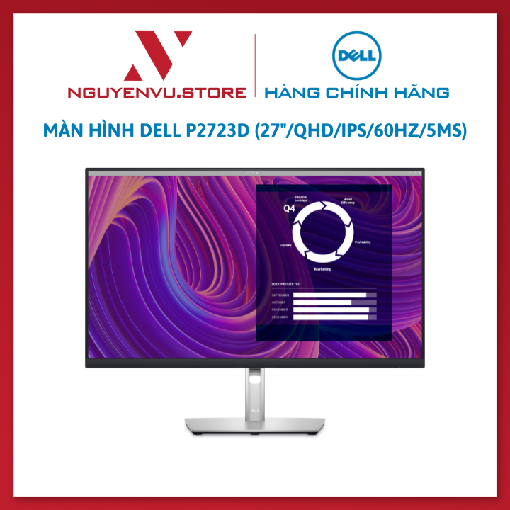 Màn hình dell p2723d - hàng chính hãng