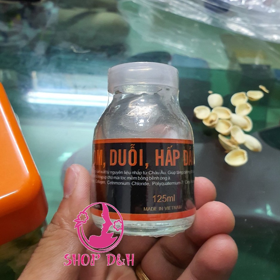Tinh Dầu Pha Uốn Duỗi Nhuộm Vf - 125Ml (Dạng Hủ)