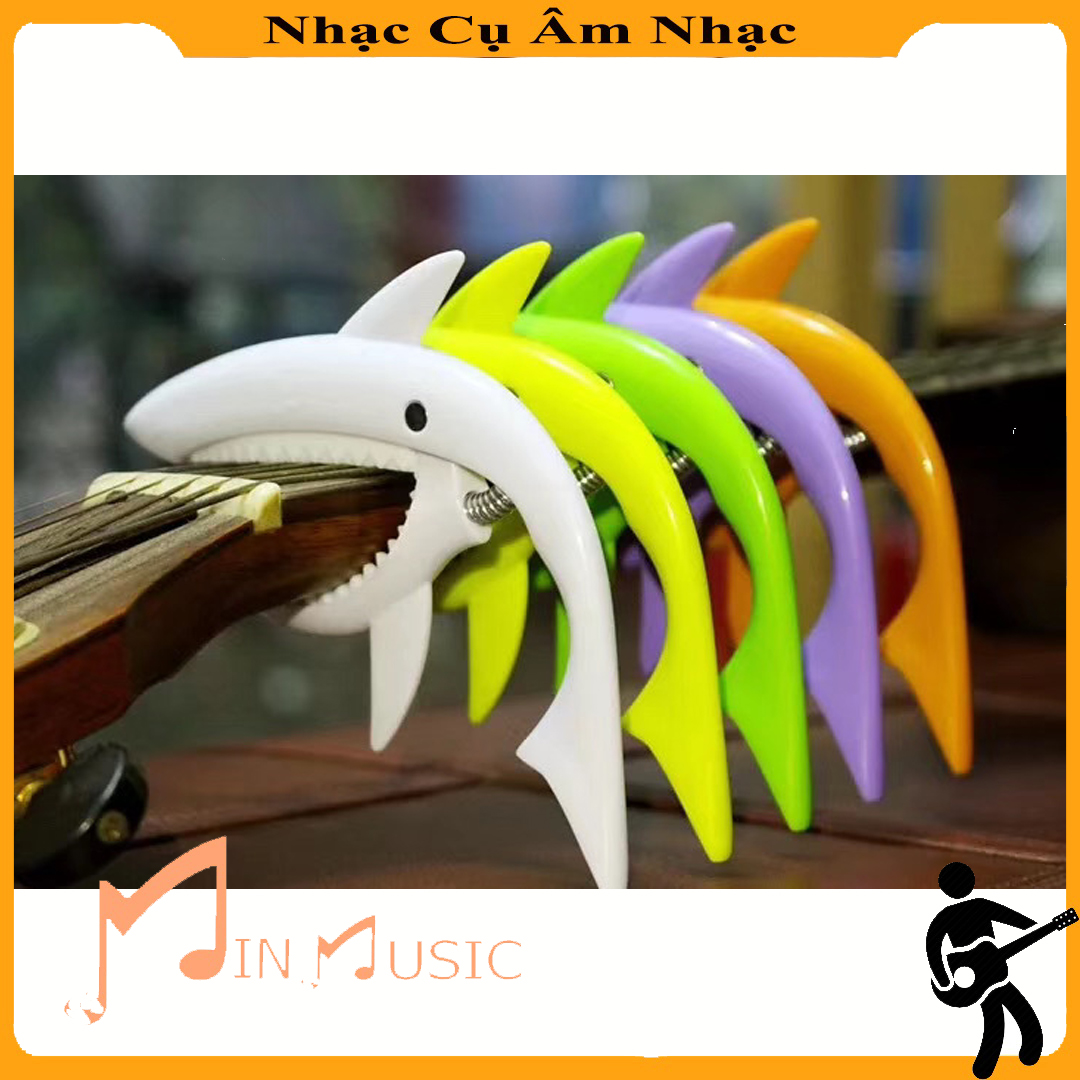 Capo Đàn Guitar Cá Mập Dùng Cho Đàn Guitar Acoustic / Classic I Guitar Shark