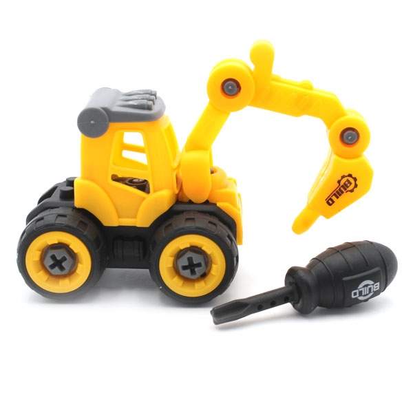 Đồ Chơi Lắp Ráp Xe Công Trình DIY 996-A - Xe Khoan