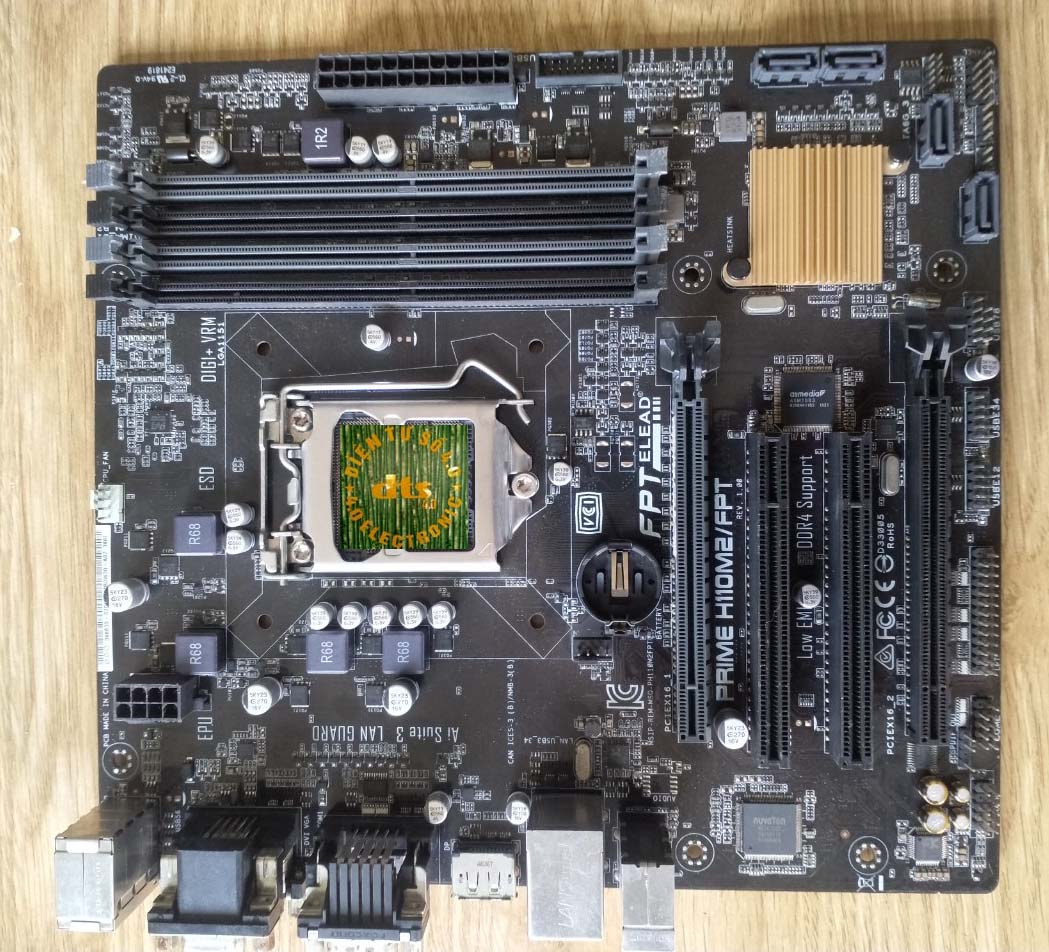 Bo mạch chủ asus primer h110m2, primer h110m2/fpt 4 khe ram