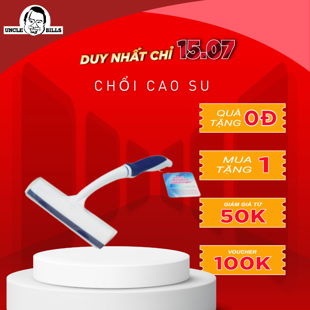 Cây lau kính sàn tường uncle bills bb0019 làm sạch vết bẩn không để lại vệt bẩn