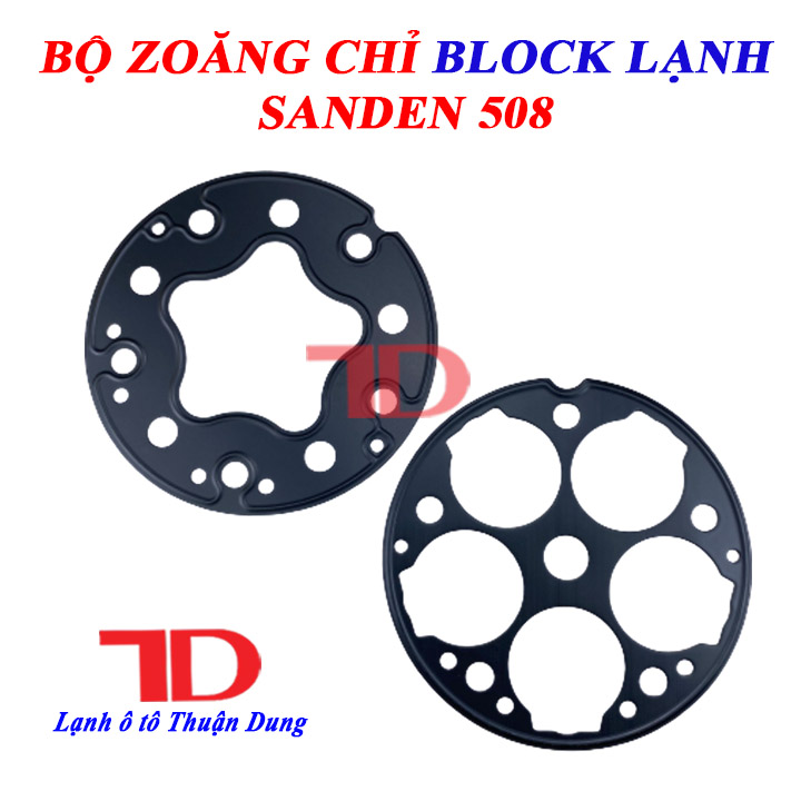 Bộ zoăng chỉ block lạnh Sanden 508 - Vật Tư Điện Lạnh Ô Tô Thuận Dung
