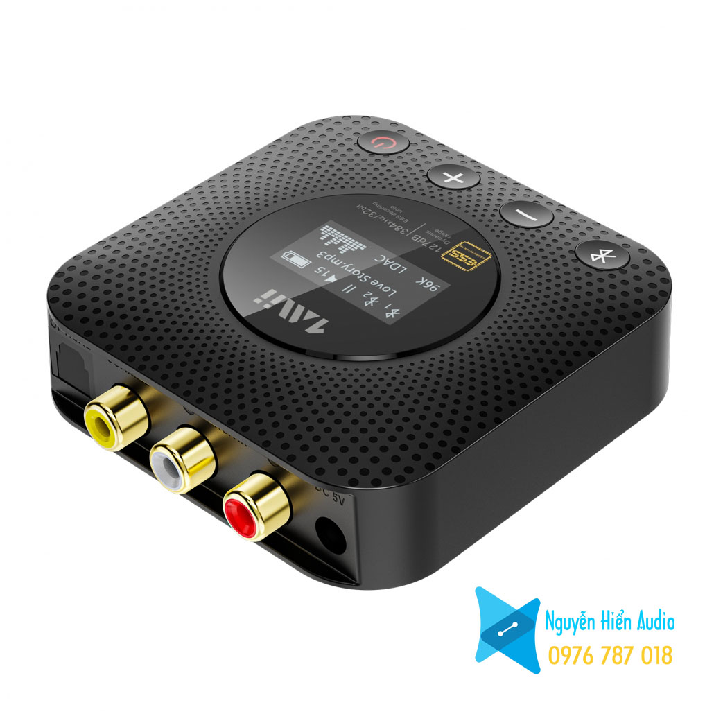 Bộ thu âm thanh bluetooth b06hd+ chuẩn ldac chip ess9018q2m
