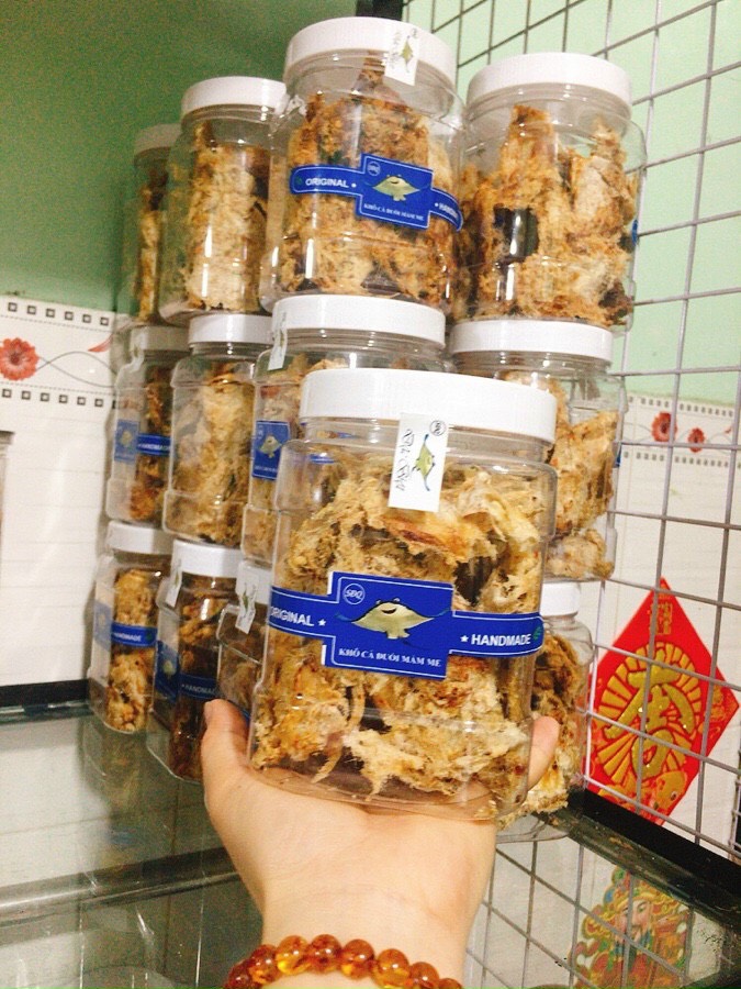 Khô cá đuối mắm me ❤❤❤ #105k /hộp 350gr