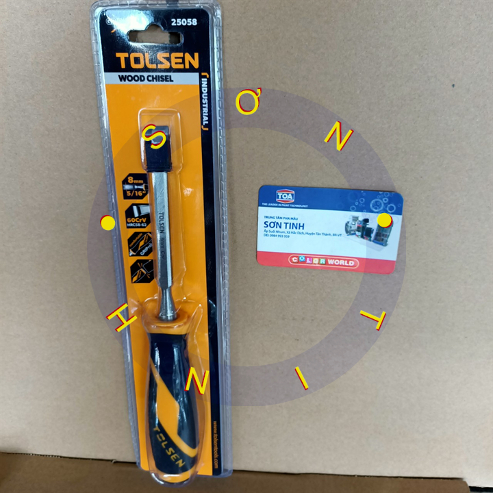 Đục cán nhựa 8mm tolsen 25058