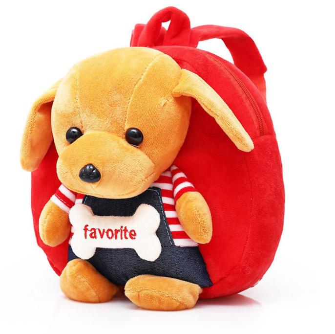 Balo thú bông cho bé trai, bé gái đi nhà trẻ