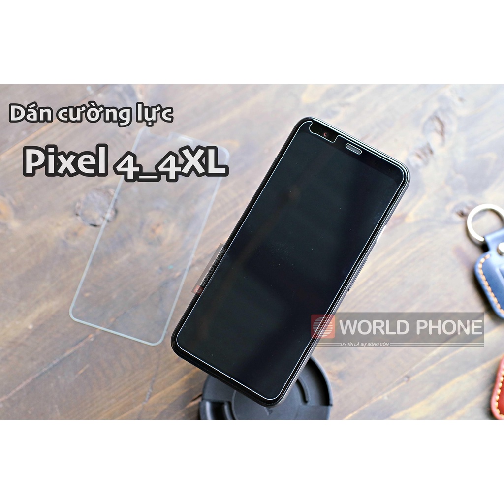 Dán màn cường lực google gg pixel 4, gg pixel 4xl, tặng kèm khăn lau