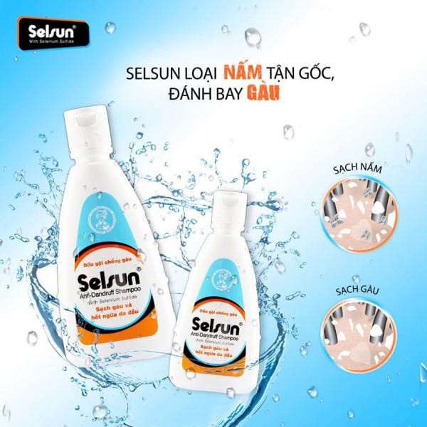 Dầu gội trị gàu selsun 100ml