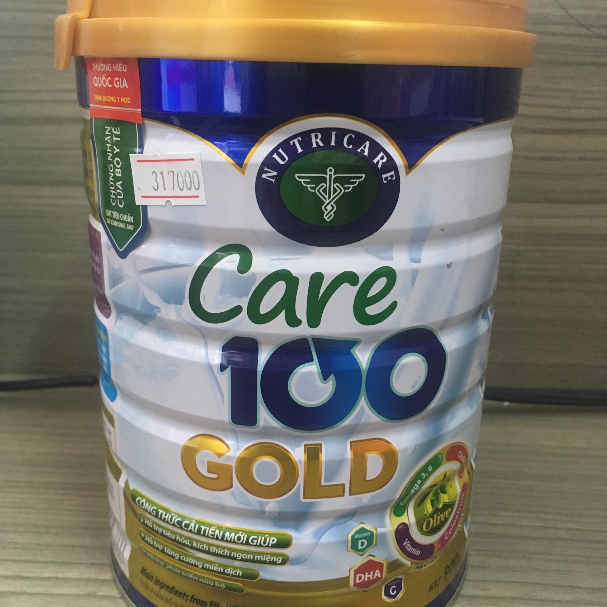 Sữa care 100 gold 900g