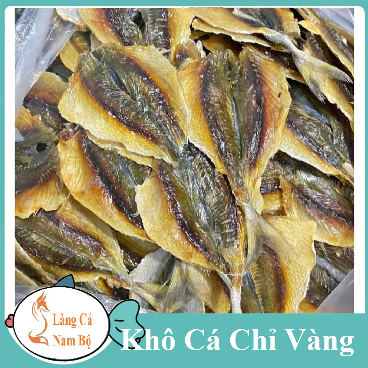 Cá chỉ vàng loại đặc biệt- làng cá nam bộ