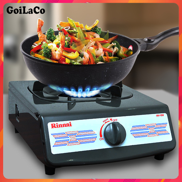 Bếp gas đơn Rinnai RV-150G Thiết kế nhỏ gọn đẹp mắt