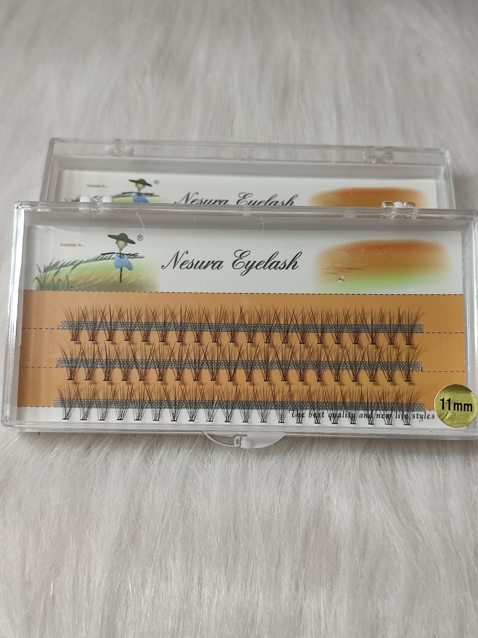 Lông mi giả dạng chùm Nesura Hàn Quốc