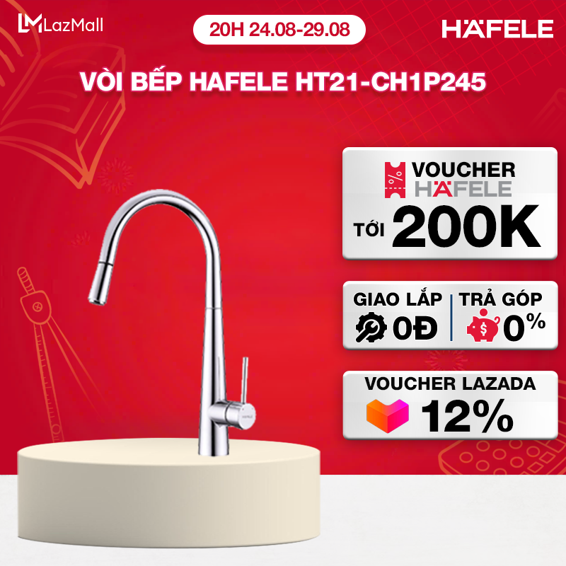 Vòi bếp hafele ht21-ch1p245 577.55.220