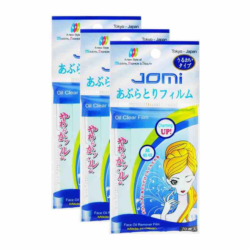 Combo 3 Gói Giấy Thấm Dầu Jomi Mayan Xanh Nhật Bản