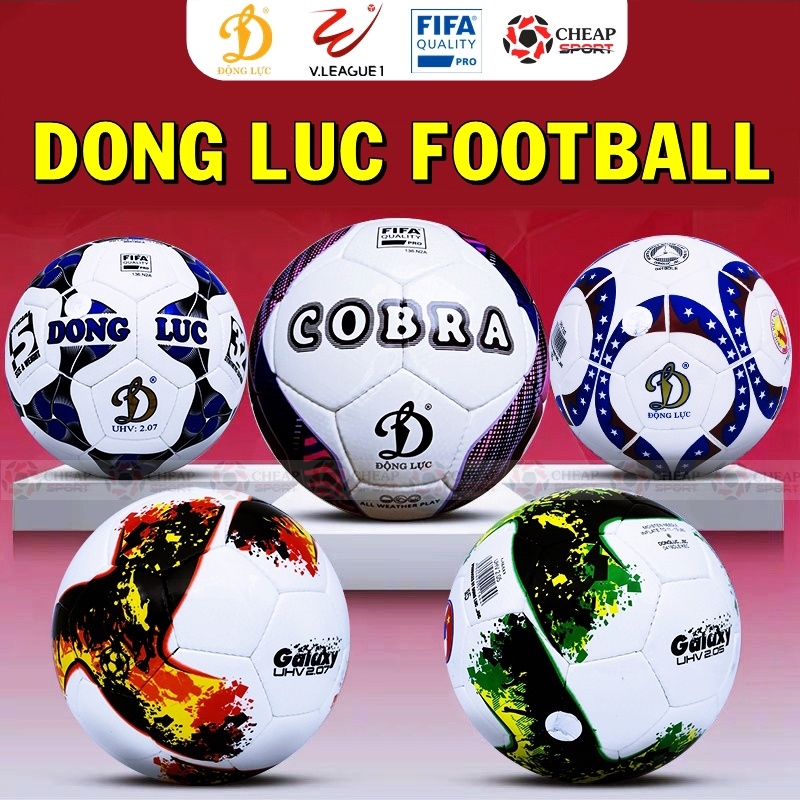 ✾ Bóng Đá Động Lực Chính Hãng Số 4 5 Đủ Size Trẻ Em Người Lớn Tiêu Chuẩn FIFA Thi Đấu Sân Bóng Đá Cỏ Nhân Tạo Tự Nhiên