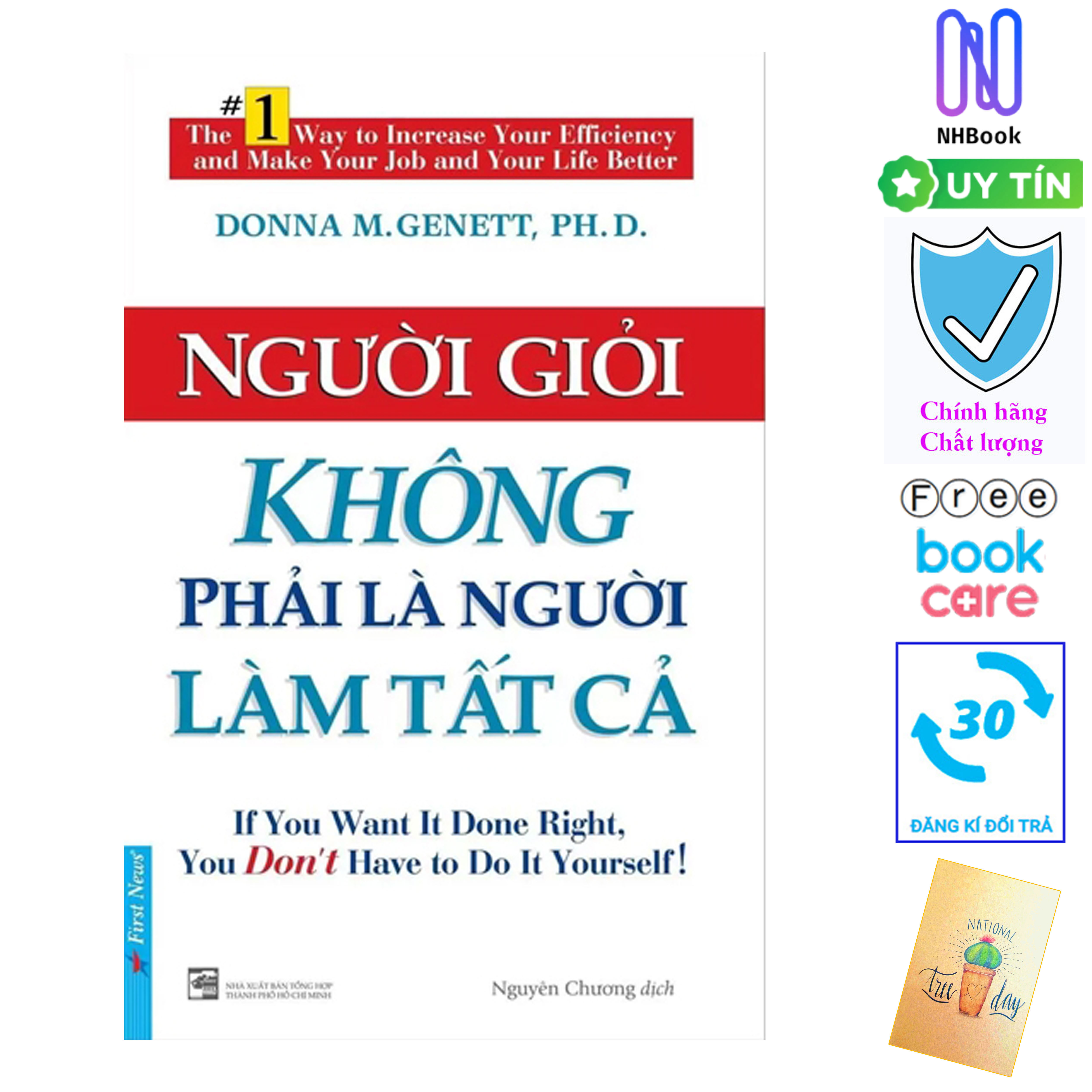 [ Free Book Care + Quà 10k ] - Sách chính hãng bảo hành - NHBook - Người Giỏi Không Phải Là Người Làm Tất Cả- Tặng Kèm Sổ Tay 10k