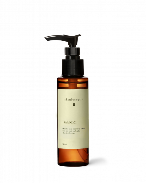 Kem rửa mặt TINH KHÔI Micellar Acid Cleansing Cream Skinlosophy 100mL