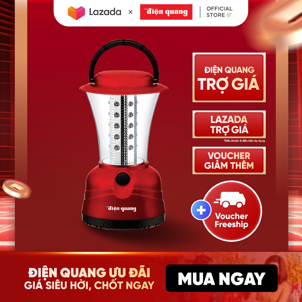 Đèn sạc Led Điện Quang ĐQ PRL06 (2W, ánh sáng trắng)