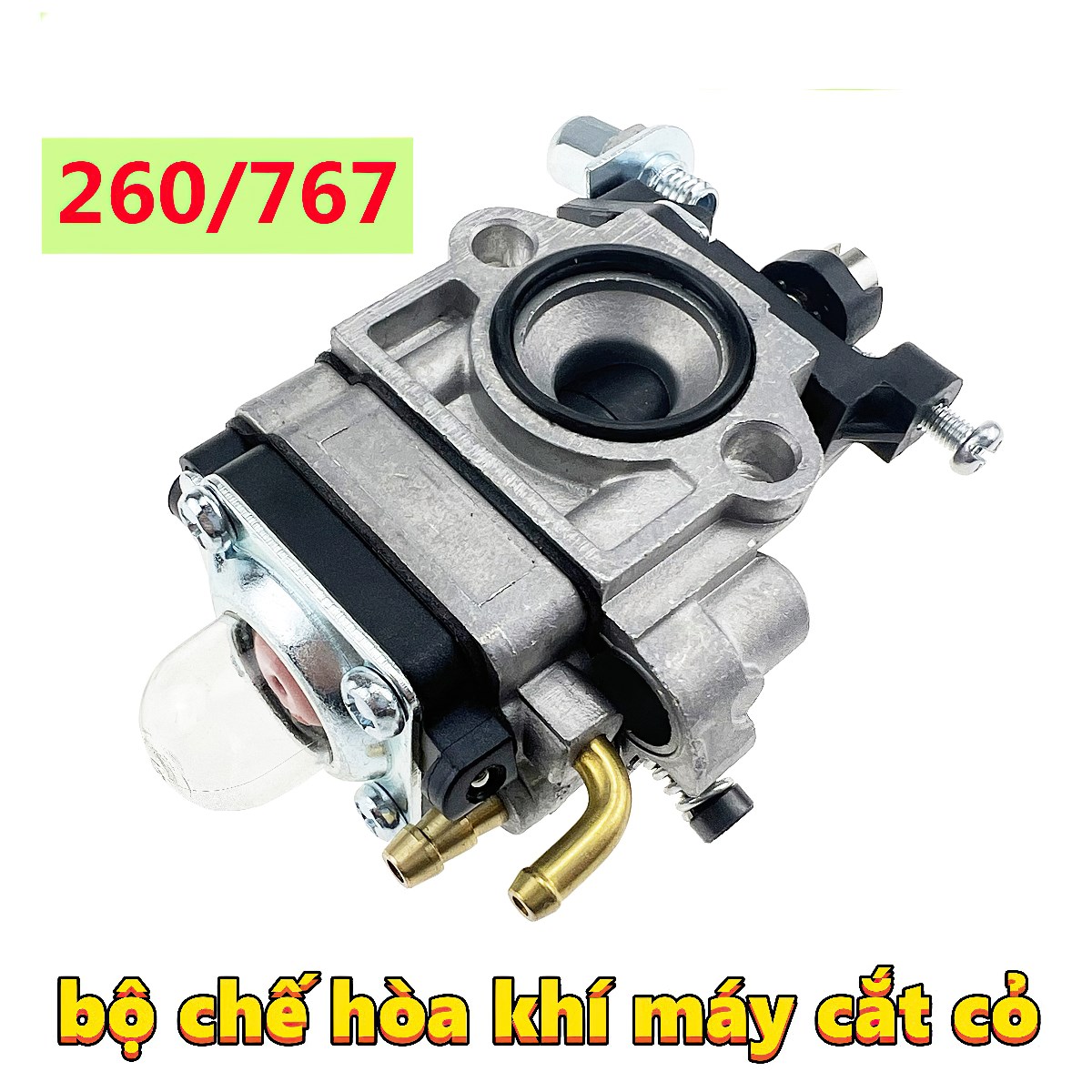 Bộ chế hoà khí - bình xăng con máy cắt cỏ 260 330 430