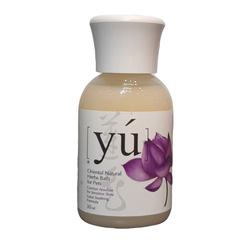 [HCM]Sữa Tắm chó mèo hương hoa sen Yu Lotus Soothing Formula 30ml