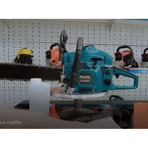 Máy cưa xích chạy xăng DCS242T MAKITA 68cc cưa gỗ ưu việt hơn husqvarna oshima MAKITA _ Nhật Việt official00000