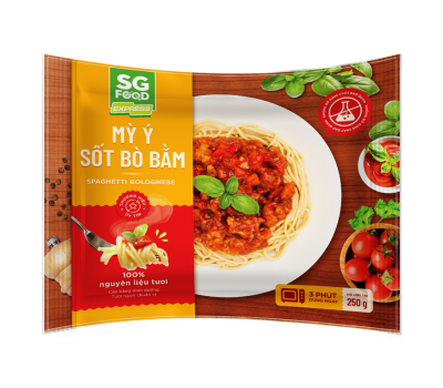 Mỳ ý xốt bò bằm 250g