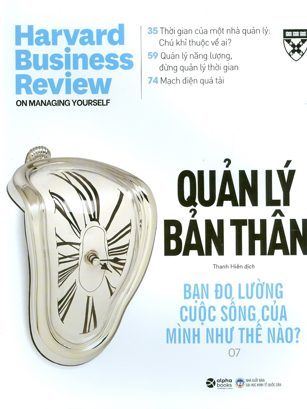 Harvard Business Review On Managing Yourself - Quản Lý Bản Thân