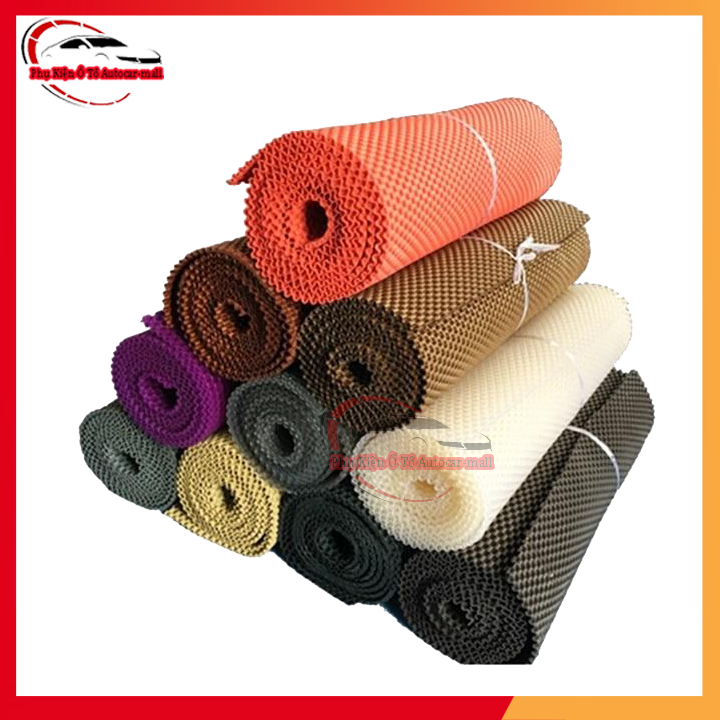 Tấm thảm lót sàn cao su 3d kích thước 60cm x 150cm, 50cm x 70xm, thảm tổ ong dạng cuộn dày không bị vụn vỡ, 1 tấm cho băng ghế sau